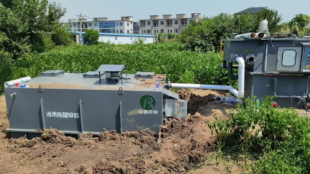 湖北黃岡市火車站污水處理一體化設備助力環(huán)保