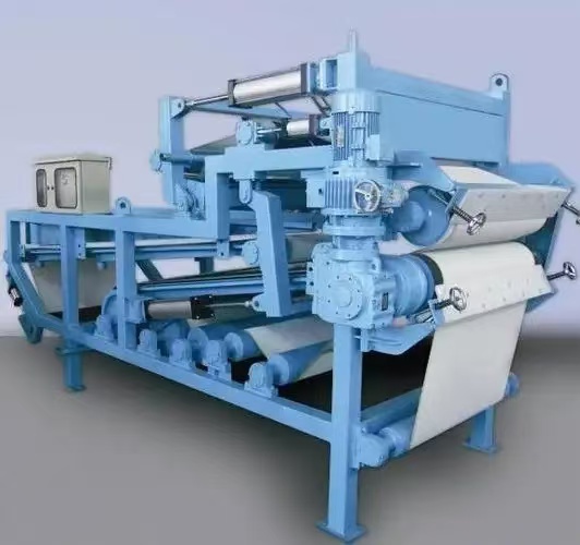 帶式壓濾機廠家_污泥帶式壓濾機_污水處理污泥脫水設備生產定制